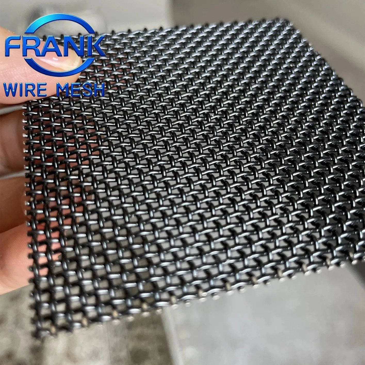 Security Screen Black Coated SS304/316 Stainless Steel Anti-Theft Mesh for Windows & Doors