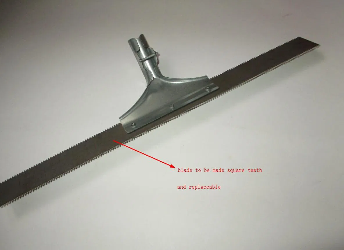 Resin Glass Double Edge Rake