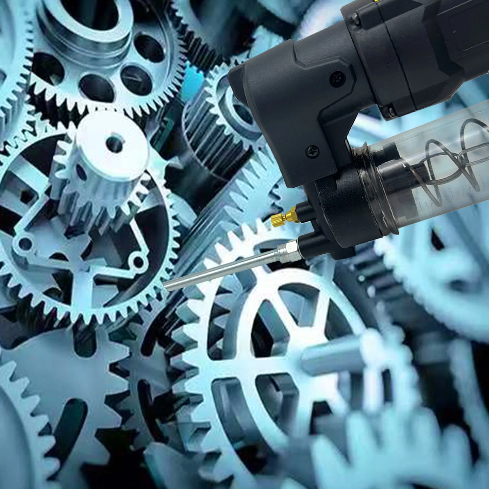 Wosai 600cc Electric High Pressure Portable Grease Gun 20V Cordless Grease Gun Tools