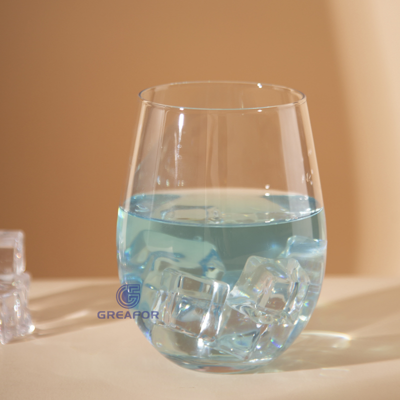 High-Transparency Elegant Water Glass for Business Events and Gatherings