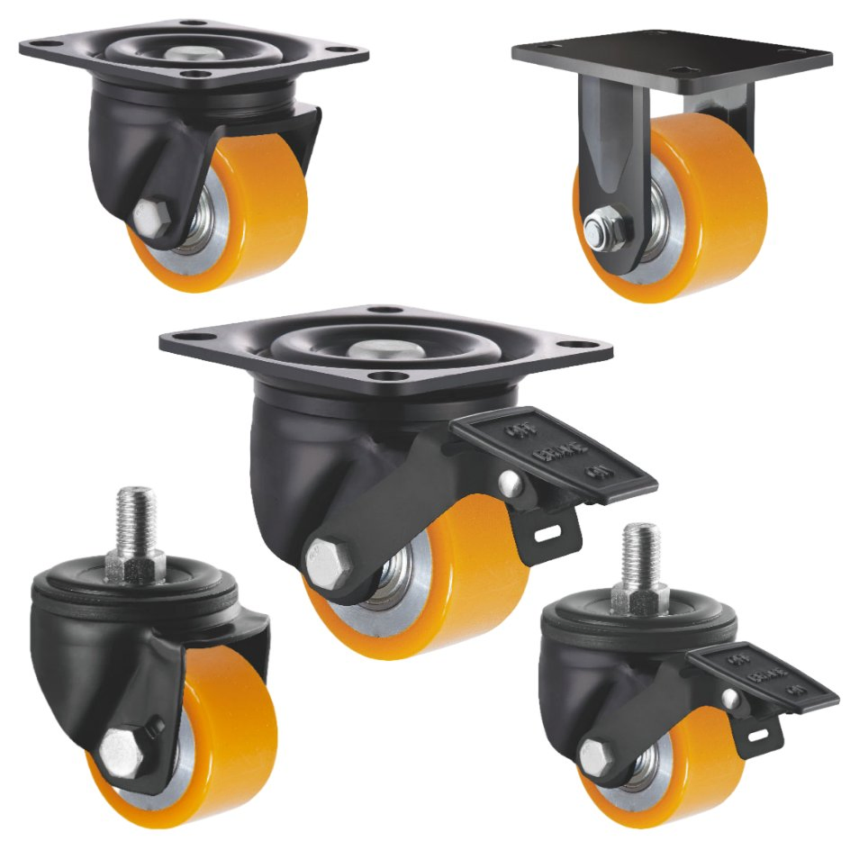 Heavy Duty Caster Japanese Style Nylon Wheel for Machine Material Handling Equipment