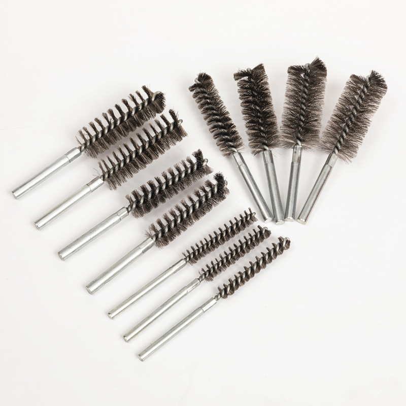 Steel Wire Tube Brush with Plastic Handle