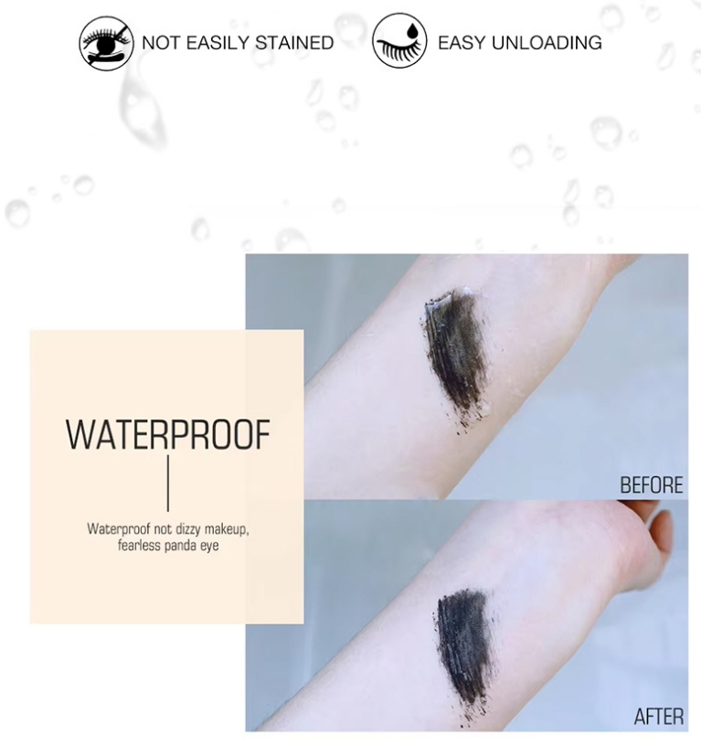 Women's High-Volume 4D Silk Fiber for Mascara Luxury Organic Vegan Mineral Makeup Custom Logo Luxury Container Long Halal