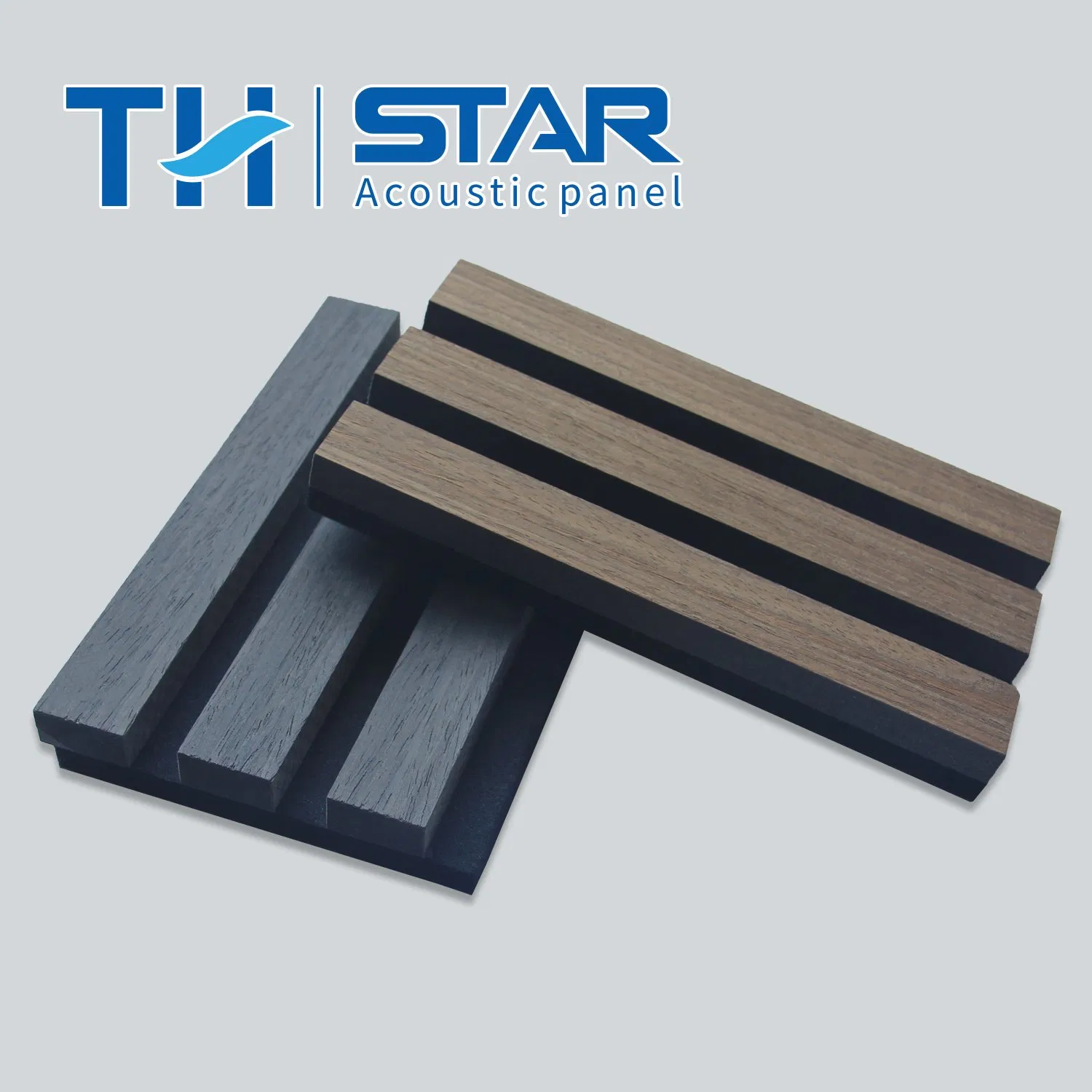 Soundproof Polyester Fiber Felt MDF Slotted Acoustic Wall Panel