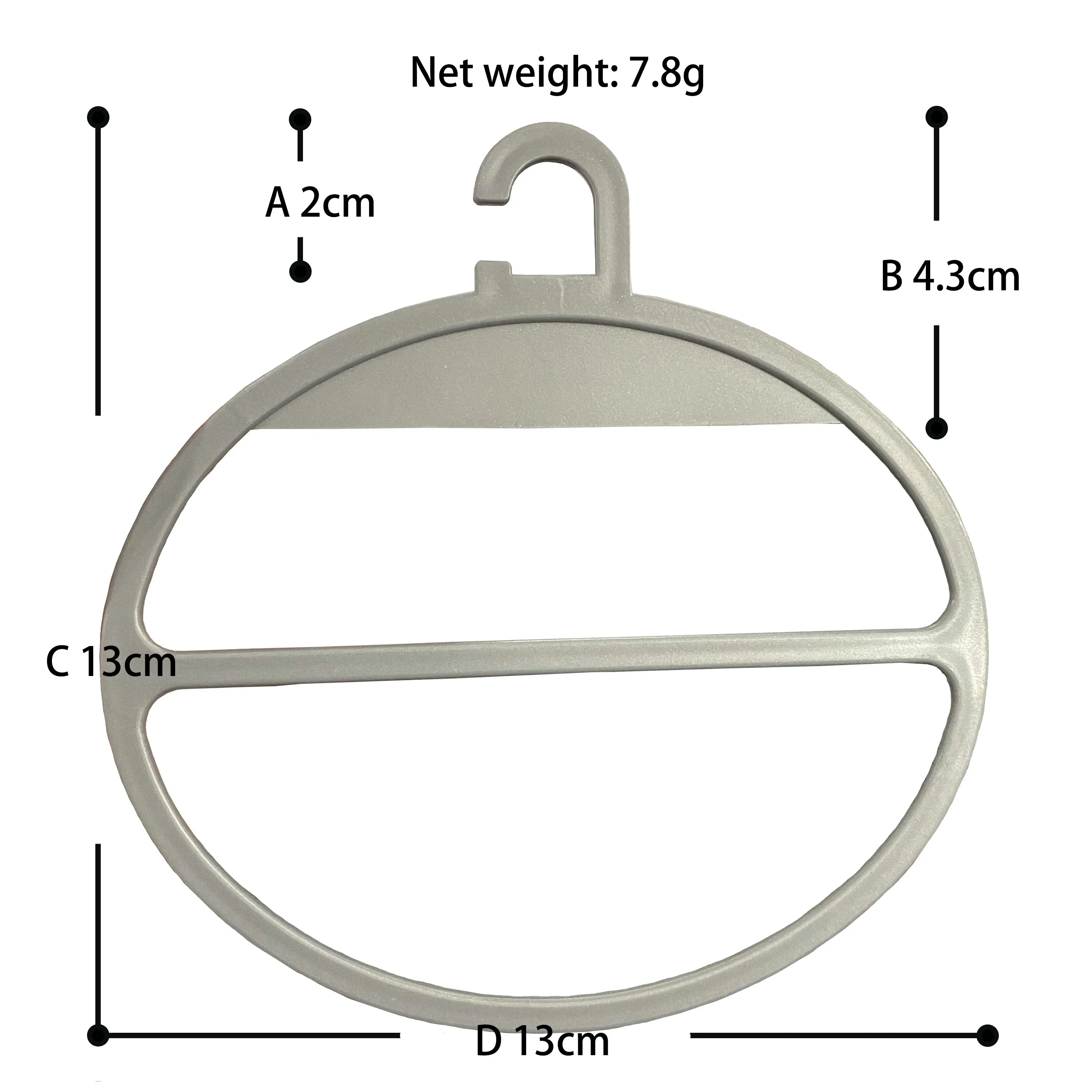 Пластиковая вешалка для нижнего белья