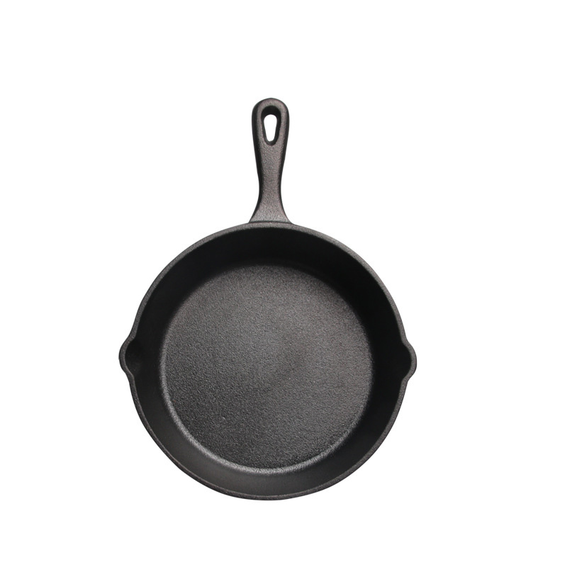 Чугунная сковорода Ds-2950A с каплевидной ручкой, 3.5-12 дюймов