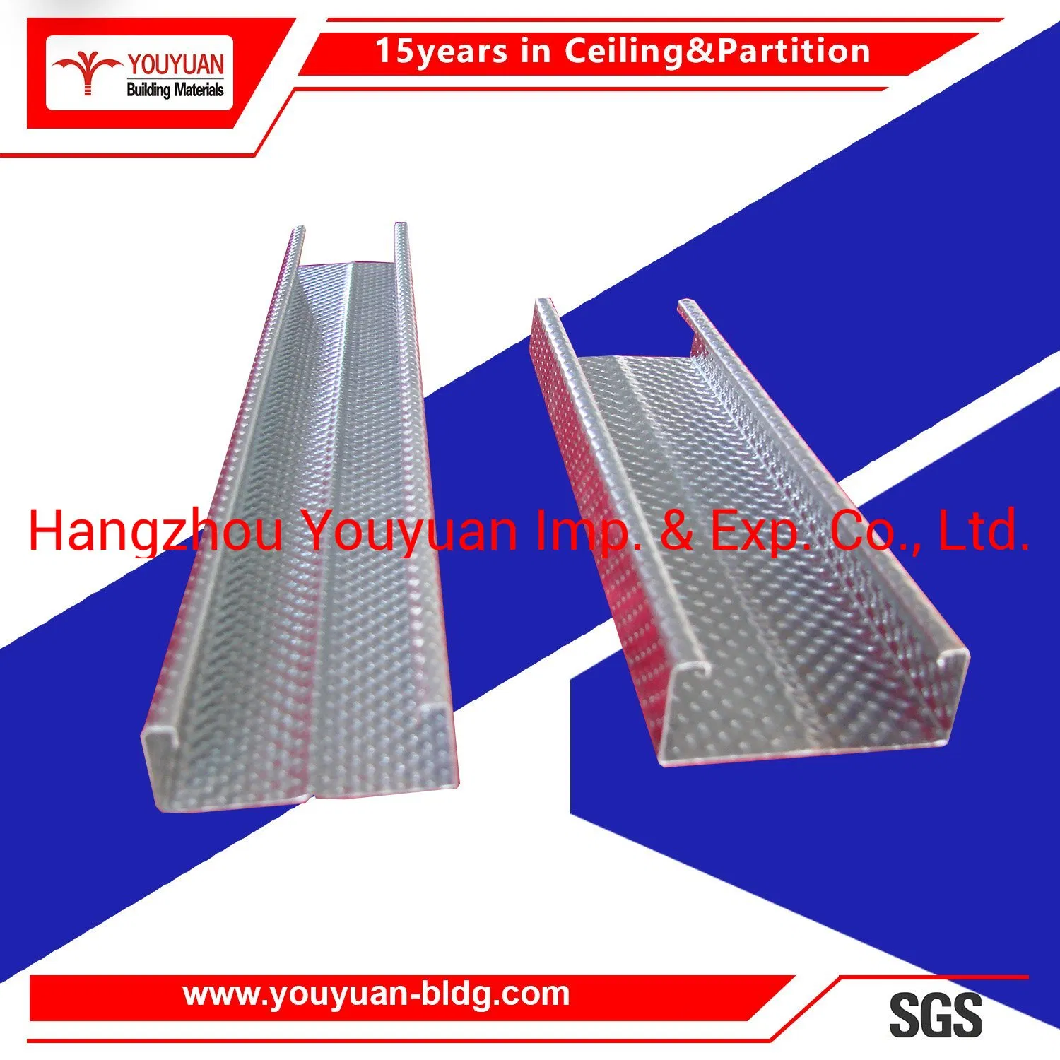 Galvanized Steel Suspension Ceiling Channel Profile
