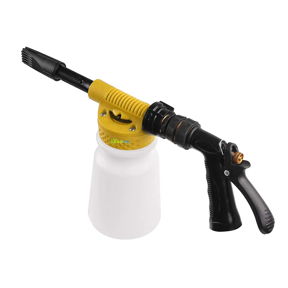 0.9 Liter Detergent Mixing Window Cleaning Car Washing Hydro Foam Sprayer with Brass Connecting