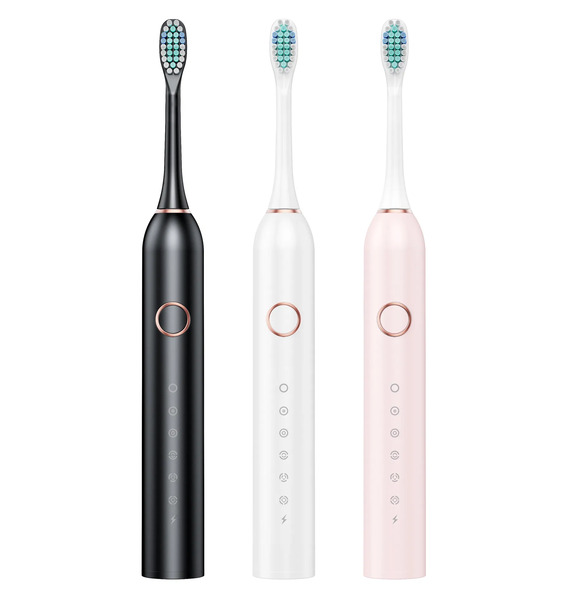 Professional Rechargeable Electric Toothbrush - 6-Speed Whitening Electric Toothbrush