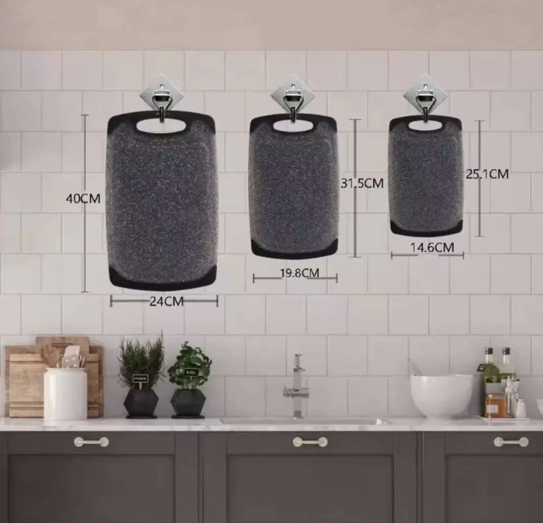 Vegetable Board Set Food Grade Anti-Mold Anti-Slip Cutting Board Case Board Cutting Board Marble Cutting Board Plastic