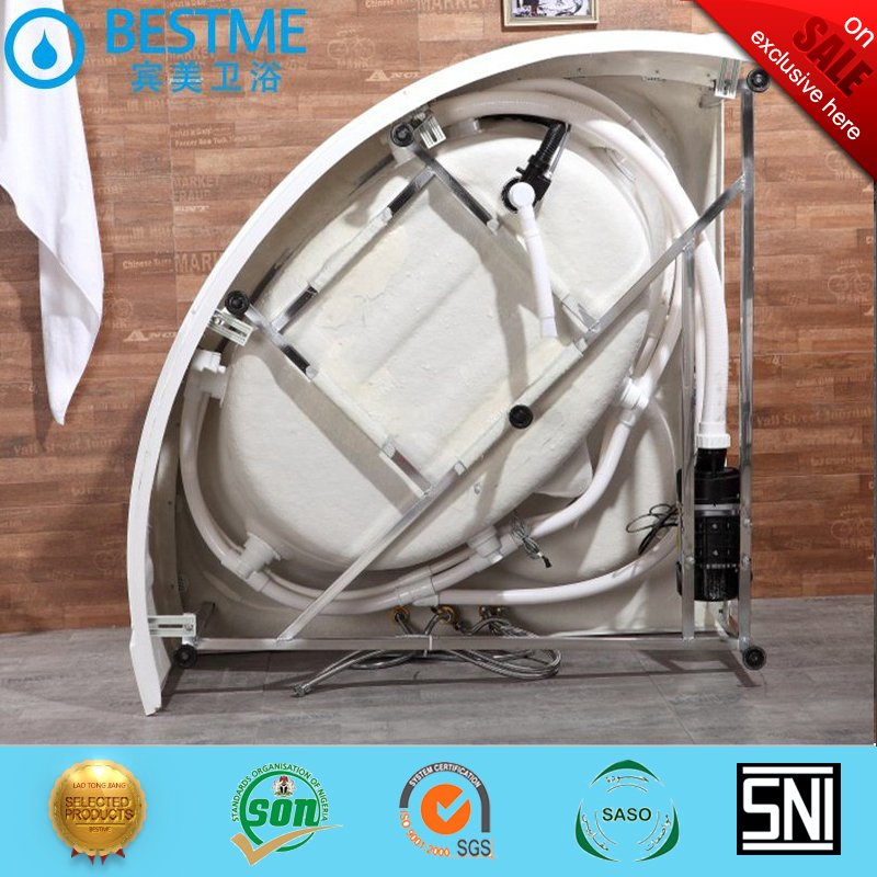 Угловая гидромассажная ванна BESTME KB-310