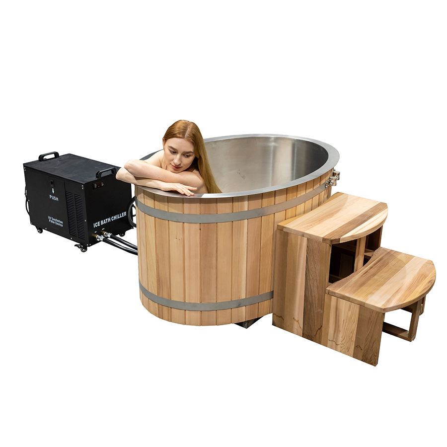 Айс-ванна Thermowood с чиллером для холодной воды