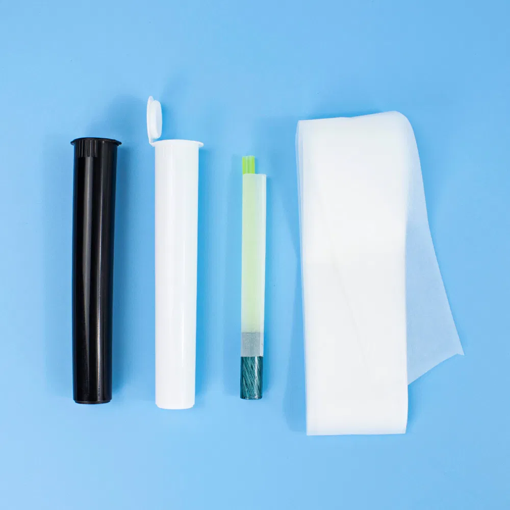 High-Quality Smoking Accessories Packaging Tube Pre Roll Cone Plastic Tube