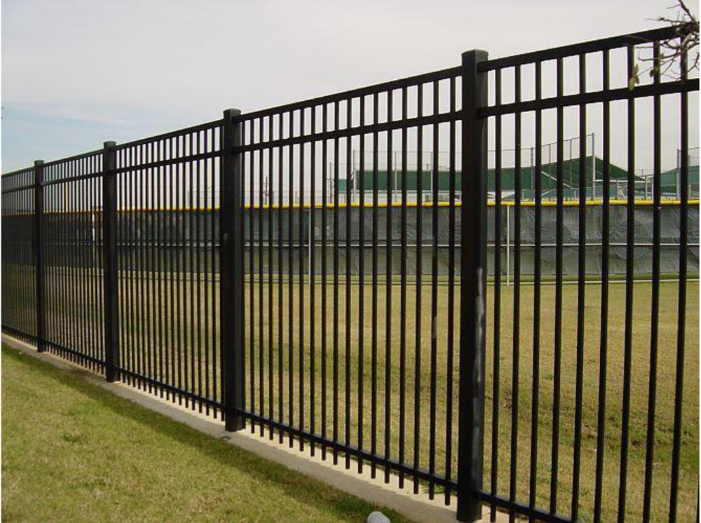 High Quality Aluminium Pivot Fence Garden Security Blade Yard Fence Flat Fence