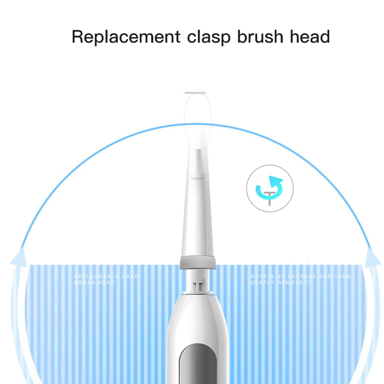Smart Sonic Rechargeable Ipx7 Waterproof Adult Electric Toothbrush