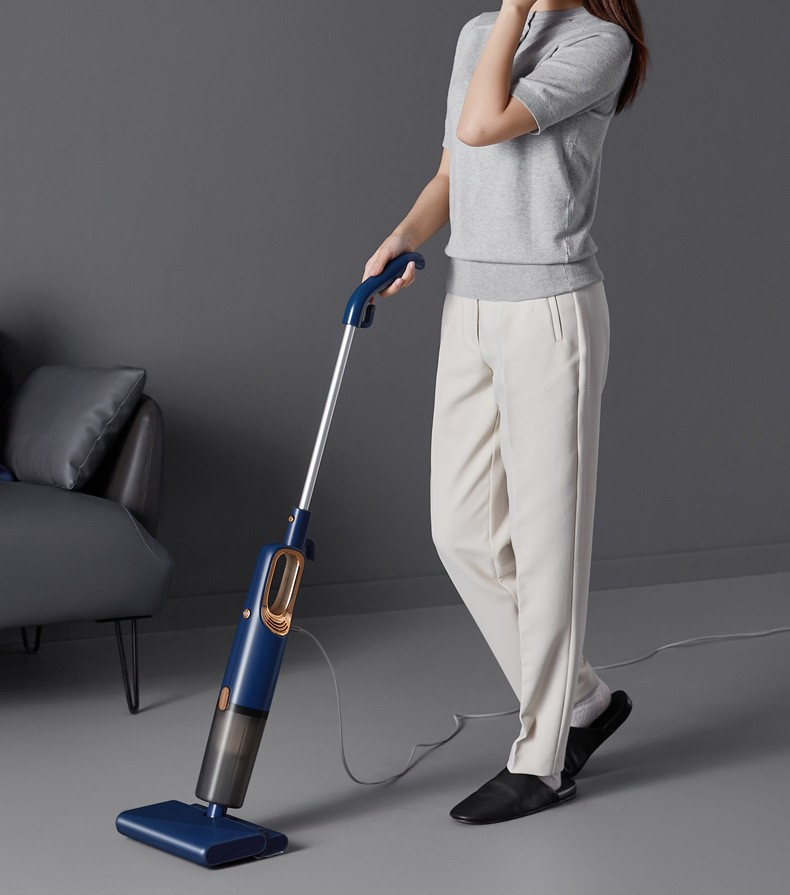 Household Wired Handheld Vacuum Cleaner Suction and Mopping Wet and Dry Dual-Purpose Machine
