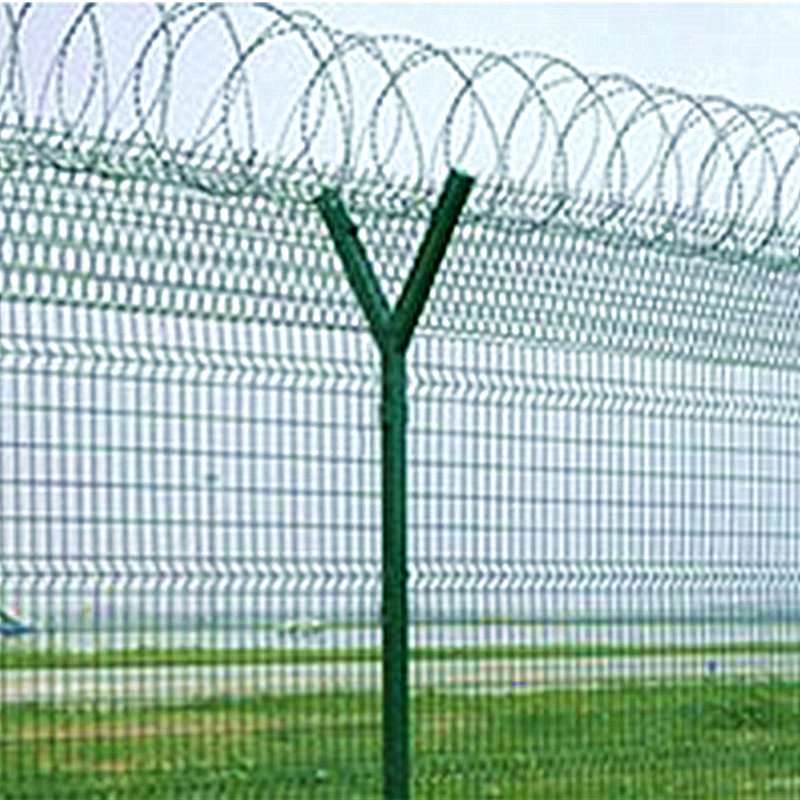 Galvanized Airport Fence High Security Welded Wire Mesh Fence