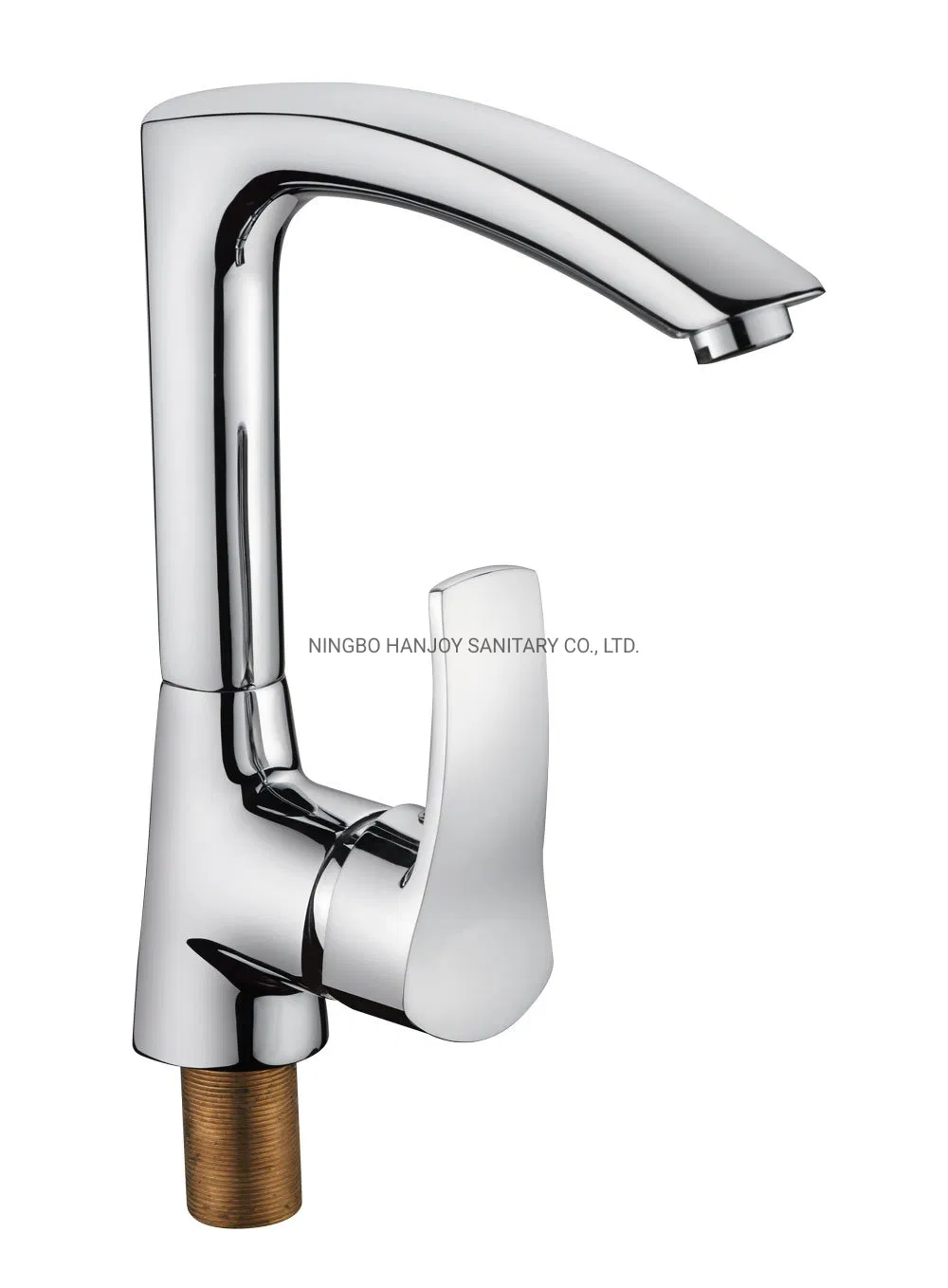 Hot Sale Single Handle Brass Basin Bathroom Faucet (H01-101)