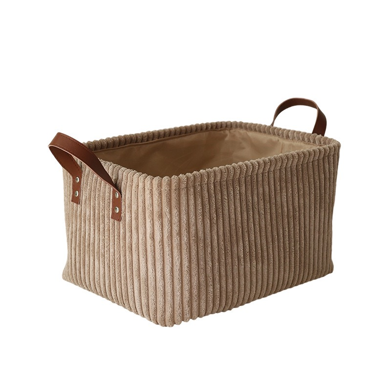 New Style Fancy Hamper Foldable Fabric Storage Baskets