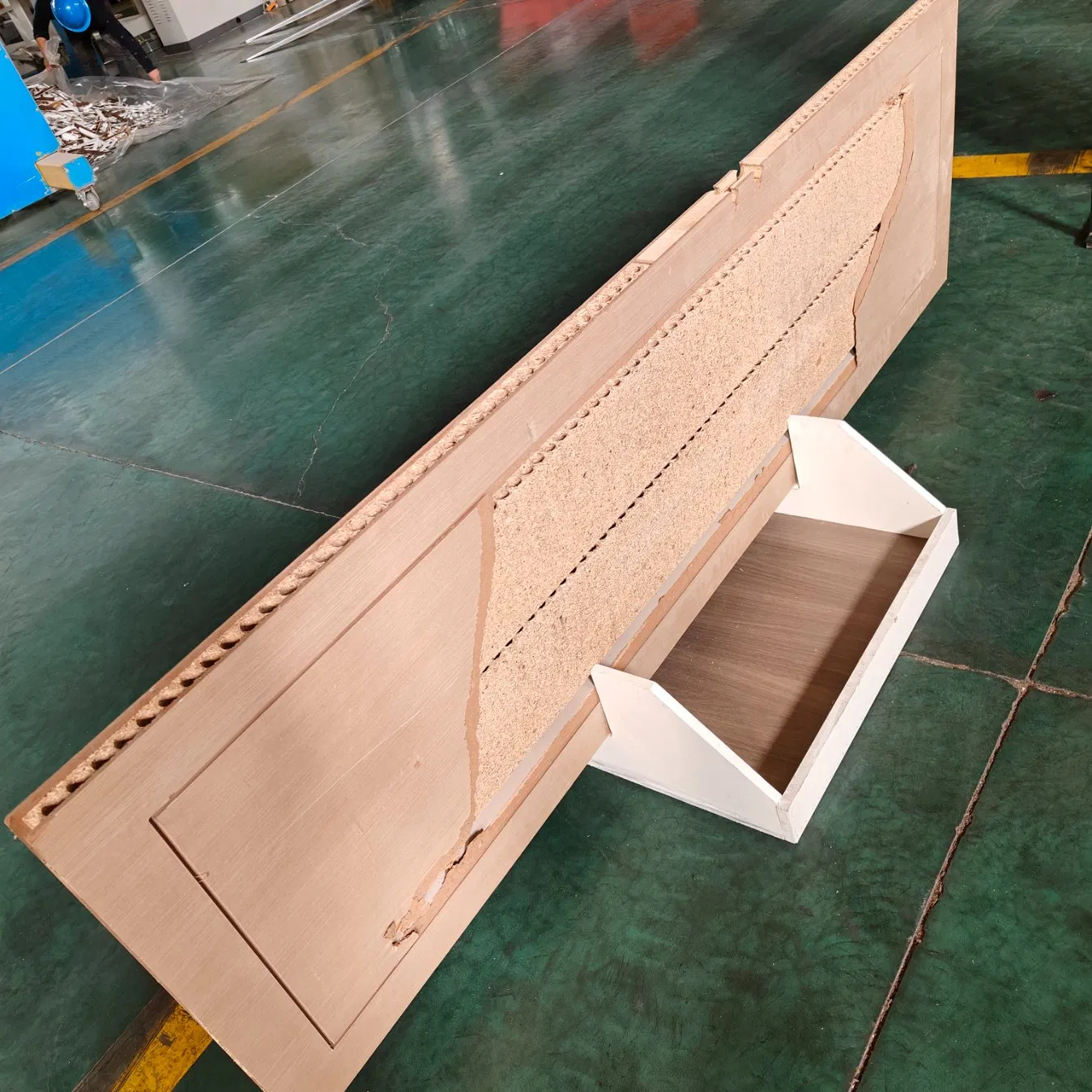 Door Use Hollow Chipboard Particle Board Inside Door Use Factory Produce 2090X1180X33mm