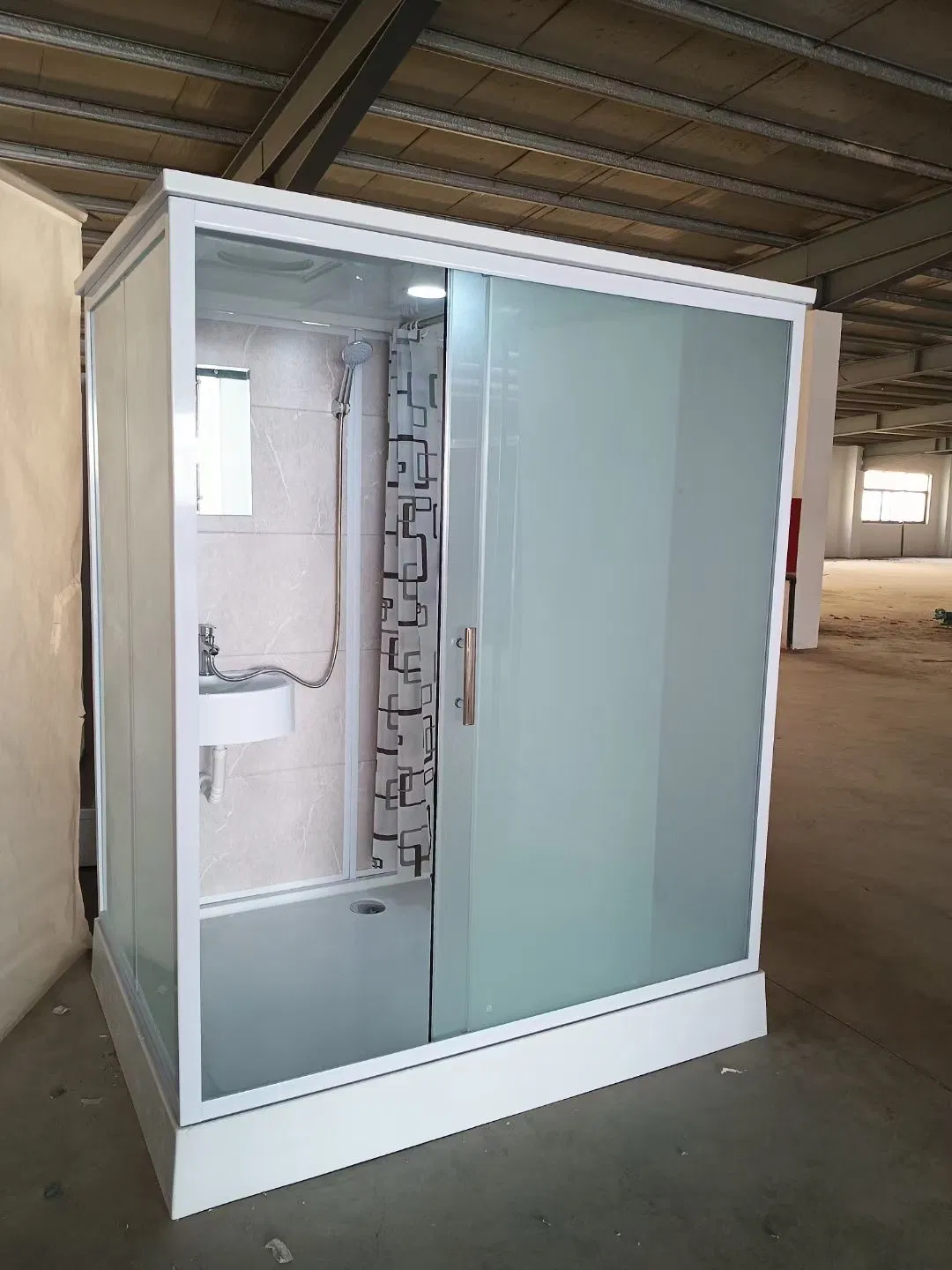 Modern Design Bathroom Shower Prefabricated Pod Portable Toilet Modular Room with Integrated Enclosure Complete Cabin Bathrooms