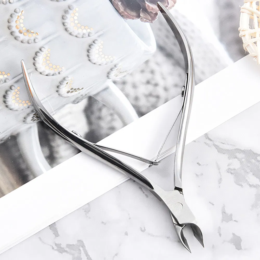 Stainless Steel Pedicure Manicure Care Scissors Tools Nail Art Nipper Professional Sharp Cuticle Cutter