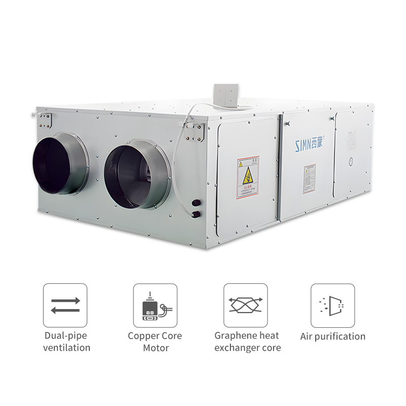 Ventilation Unit for Laboratories with Clean Room Grade Air Filtration