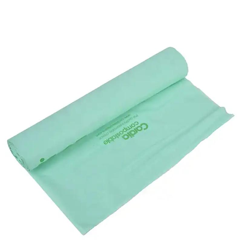 Drawstring Degradable Garbage Bag Compostable Living Room Garbage Bag