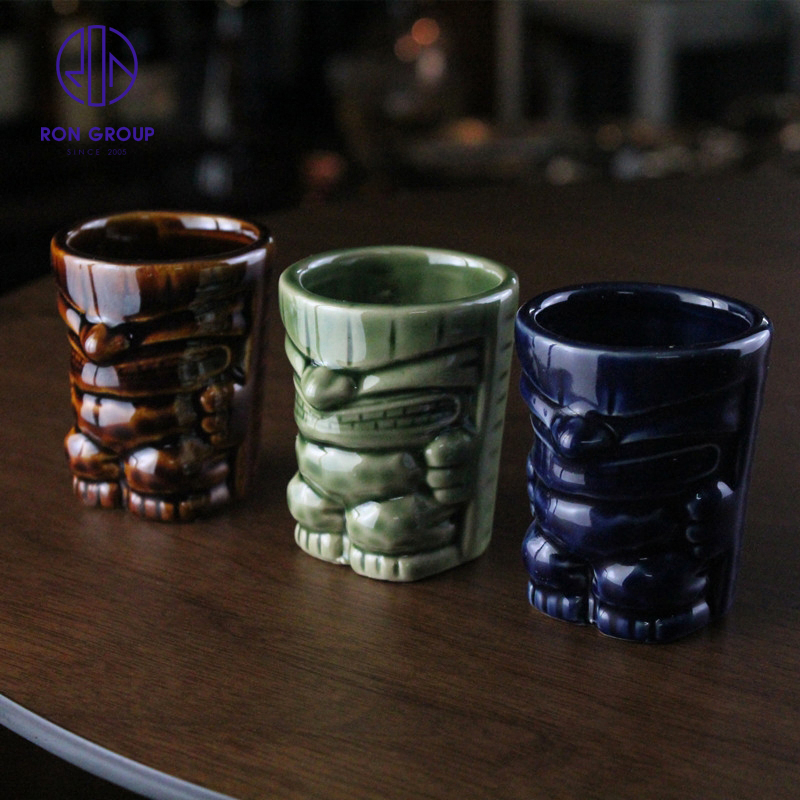 Wholesale Price Drinkware Mini Mug Tea Water Cup Ceramic Tableware for Hotel Restaurant