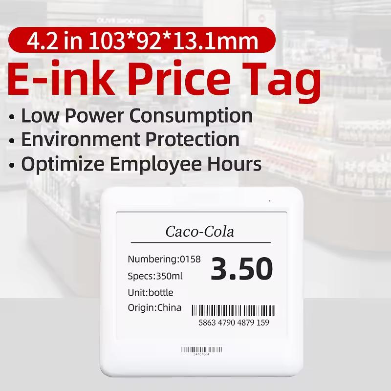 4.2-Inch Electronic E-Ink Price Tag Wireless Intelligent Electronic Customization Price Tag