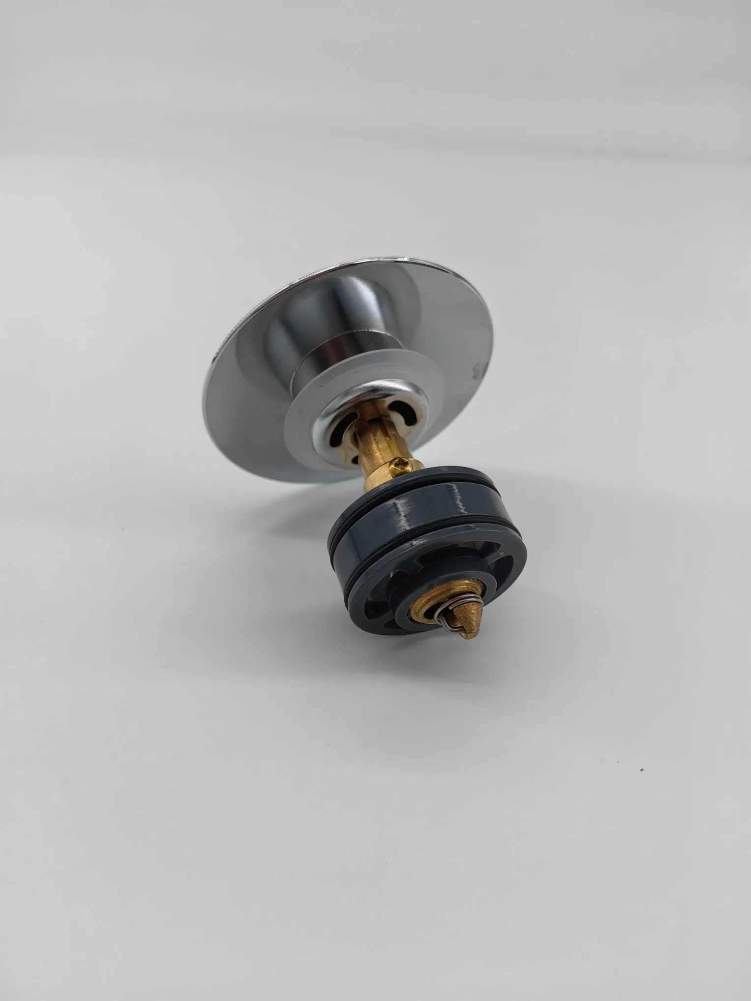 High-Quality Sanitary Fittings PP Bottle Trap with Stainless Steel Pop-up Drain