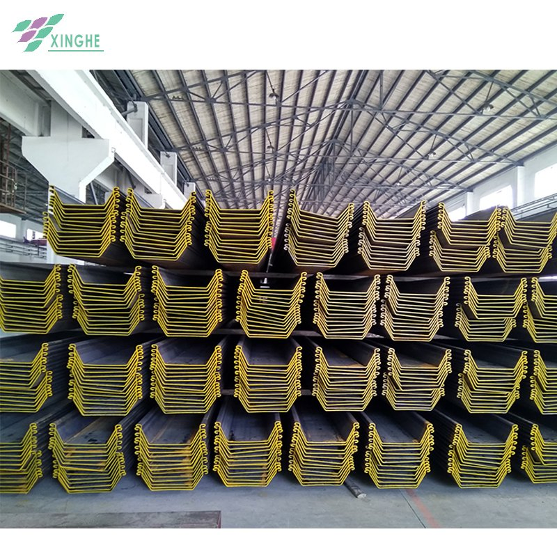 Best Price From Jinxi 400X125 Concrete U Type Steel Sheet Pile