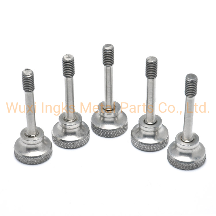 Diamond Knurled Low Cylinder Head with Shoulder Captive Screw