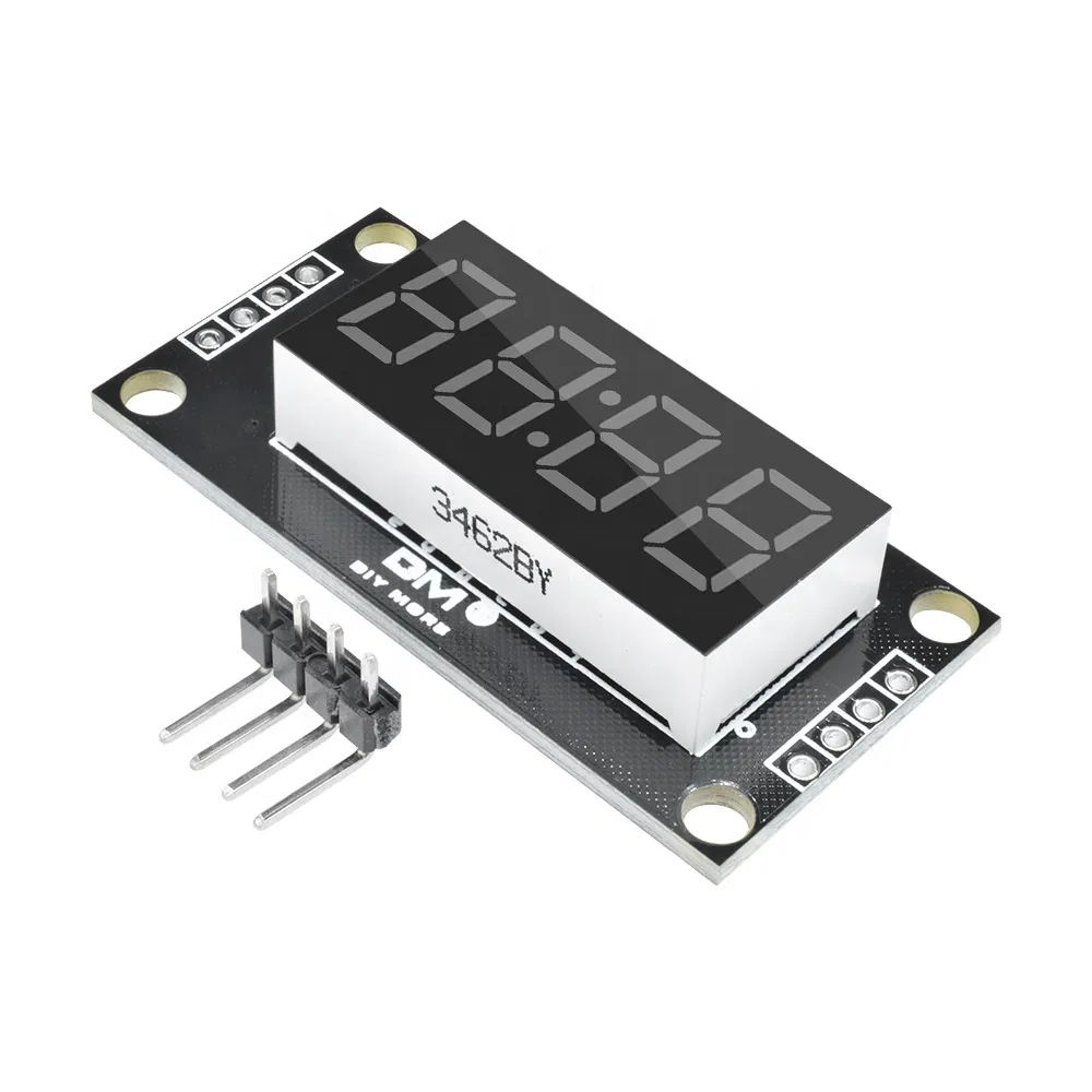 4 Digit 7 Segment LED Digital Timer Display Module Green Color