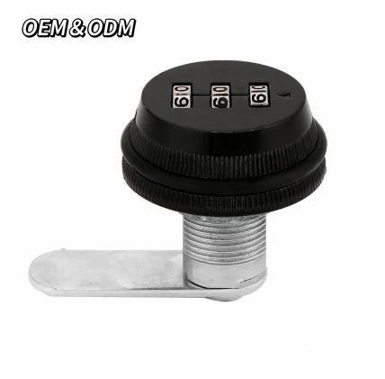 Drawer Combination Lock Zinc Alloy Swivel Tongue Lock for Mechanical Combination Lock