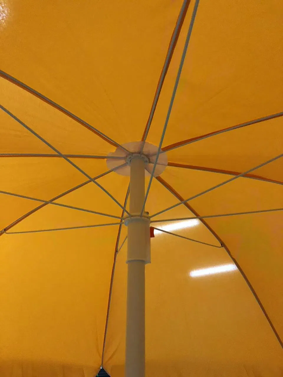 43inch 8ribs Outdoor Polyester Rain Protection Large Sizze Beach Umbrella