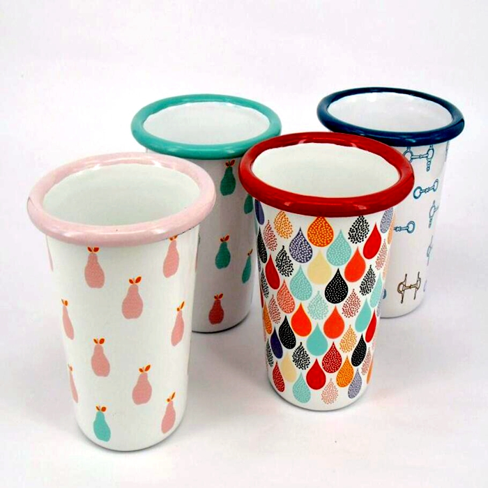 Drinking Water Tumblers Stackable Mug for Bar Home Restaurant Travel Picnic Camping