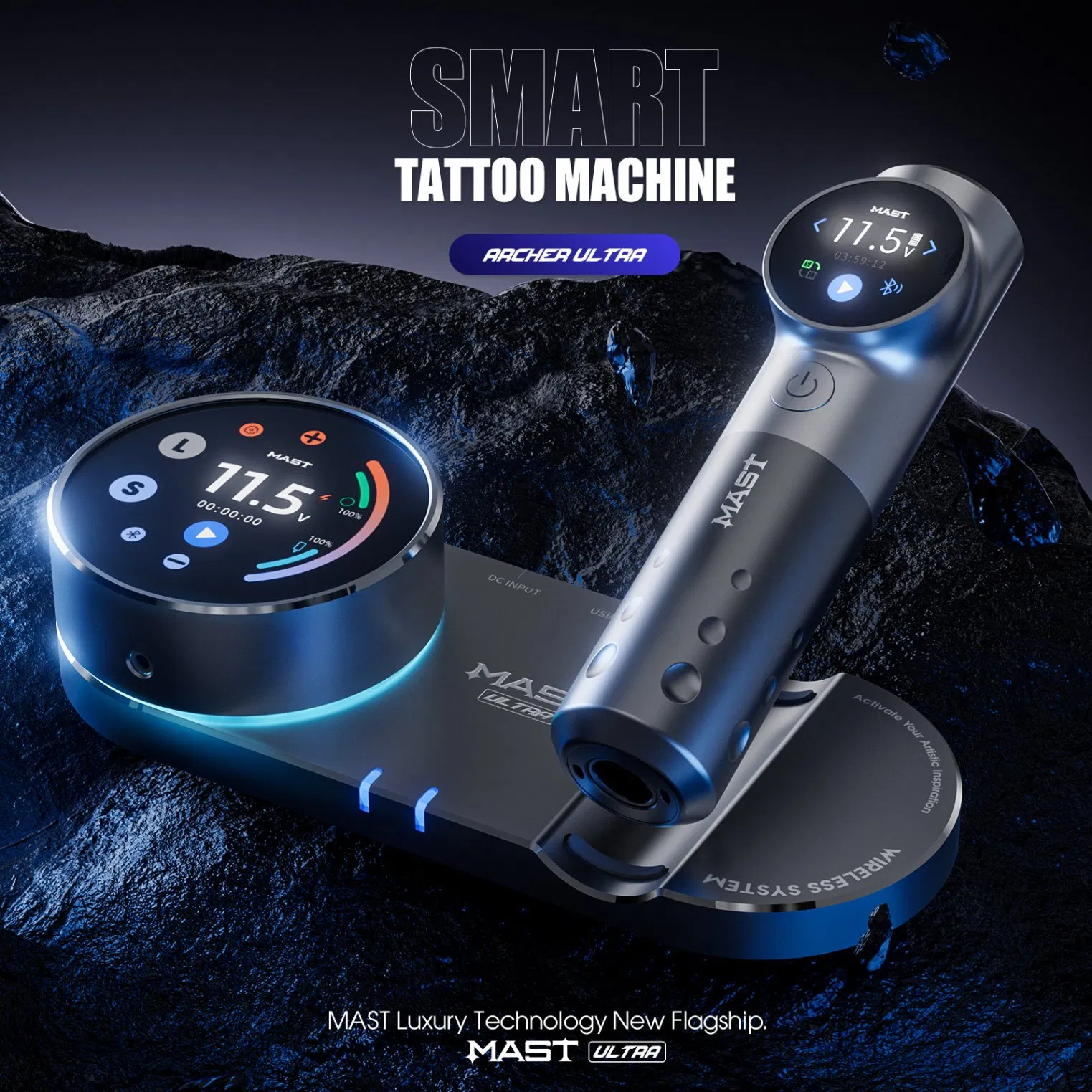 Mast Ultra Smart Wireless Tattoo Pen Machine