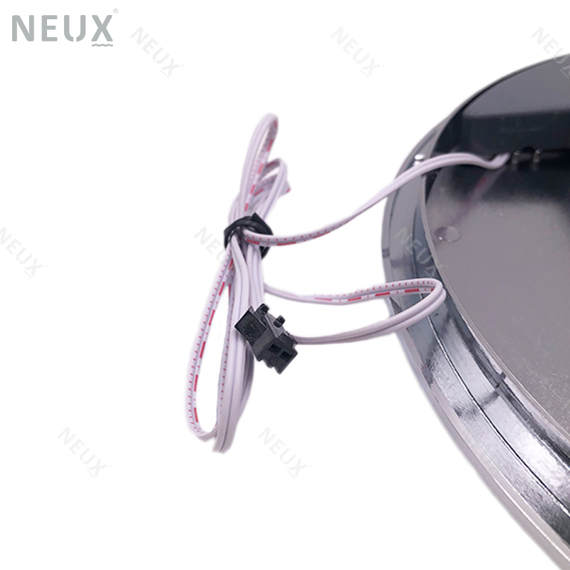 High Quality Bathroom ABS Waterfall Overhead Rainfall Shower Head with Light