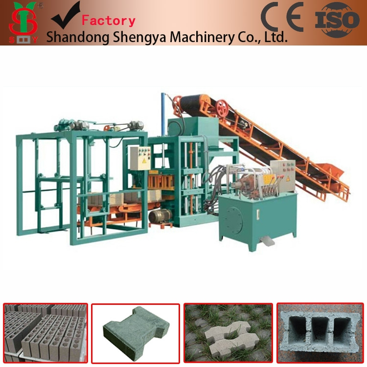 Qt4-20 Automatic Hydraulic Block Brick Machinery