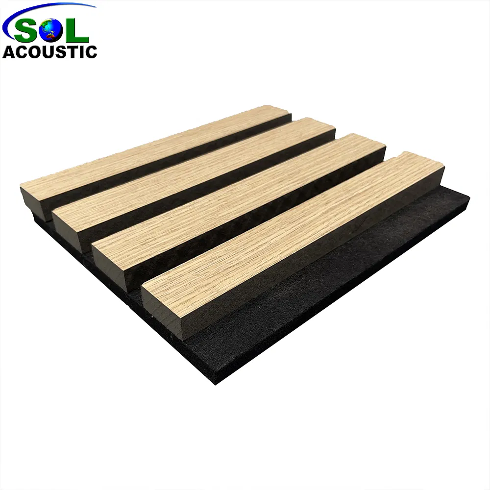 Sol Acoustic Perforated MDF Panel Movable Partition Wall Acoustic Board