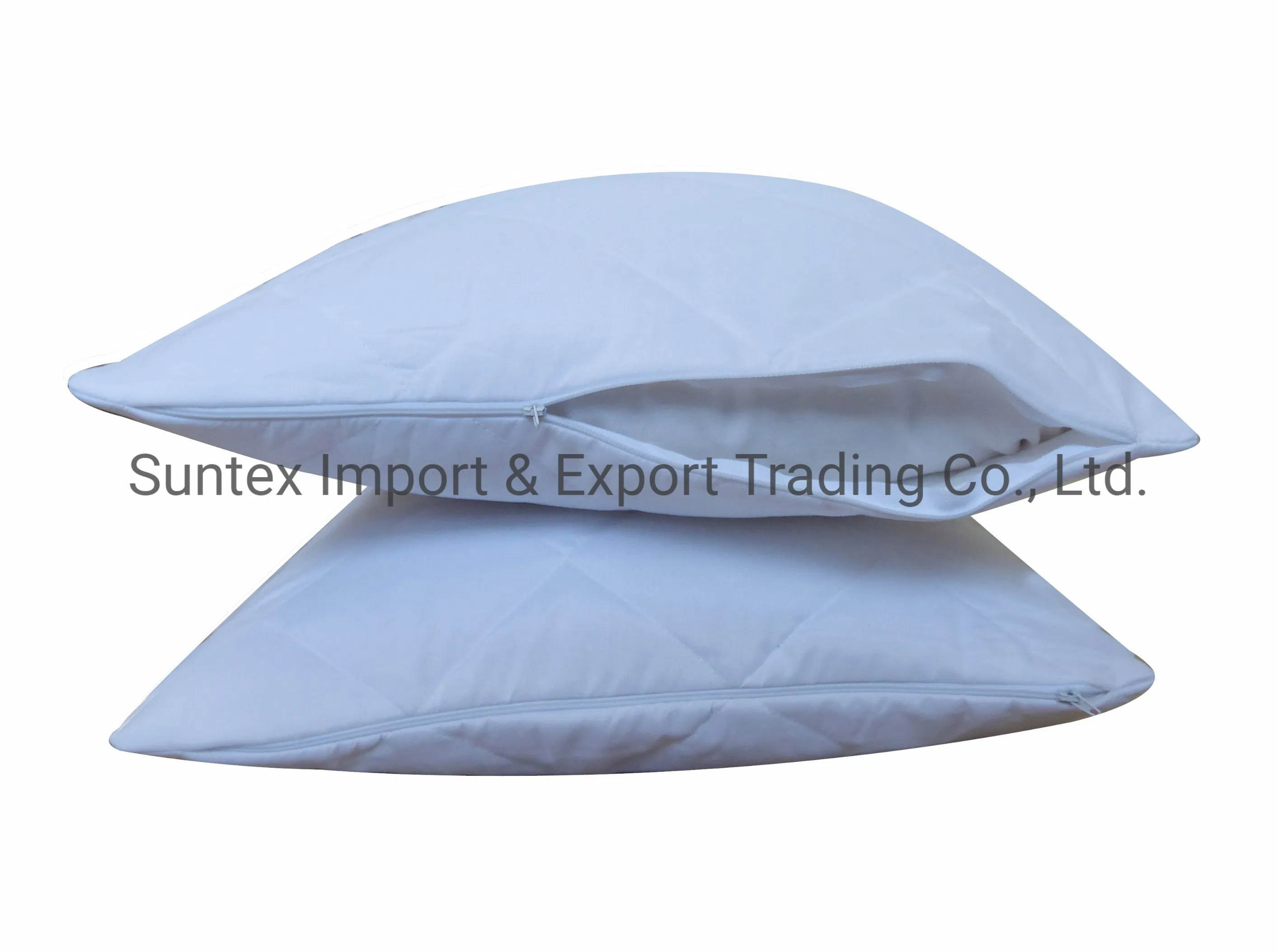 Microfiber Zippered Pillow Protectors Quilted Pillow Covers Manufactory