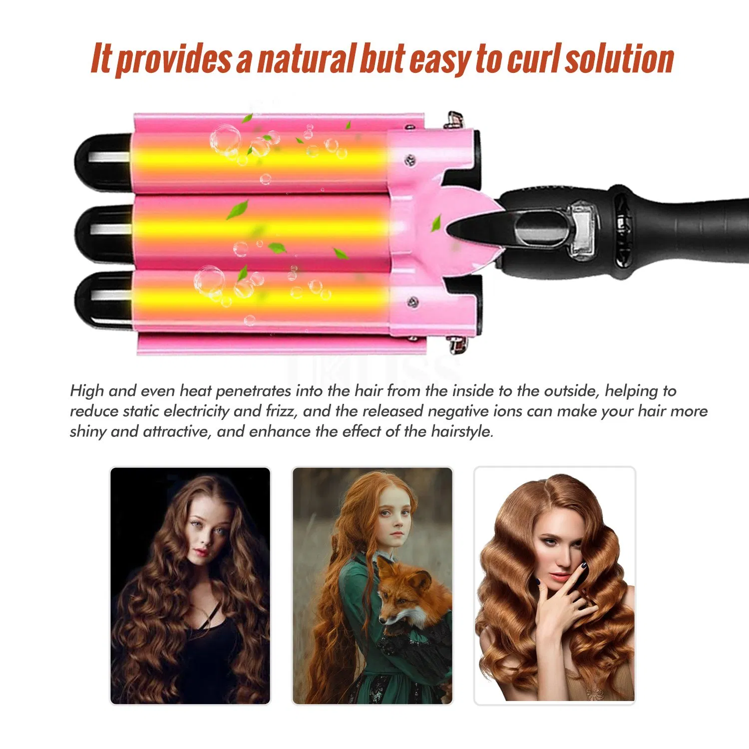 Cordless Hair Curler Auto Hair Curler Hair Curler Automatic Curling Iron