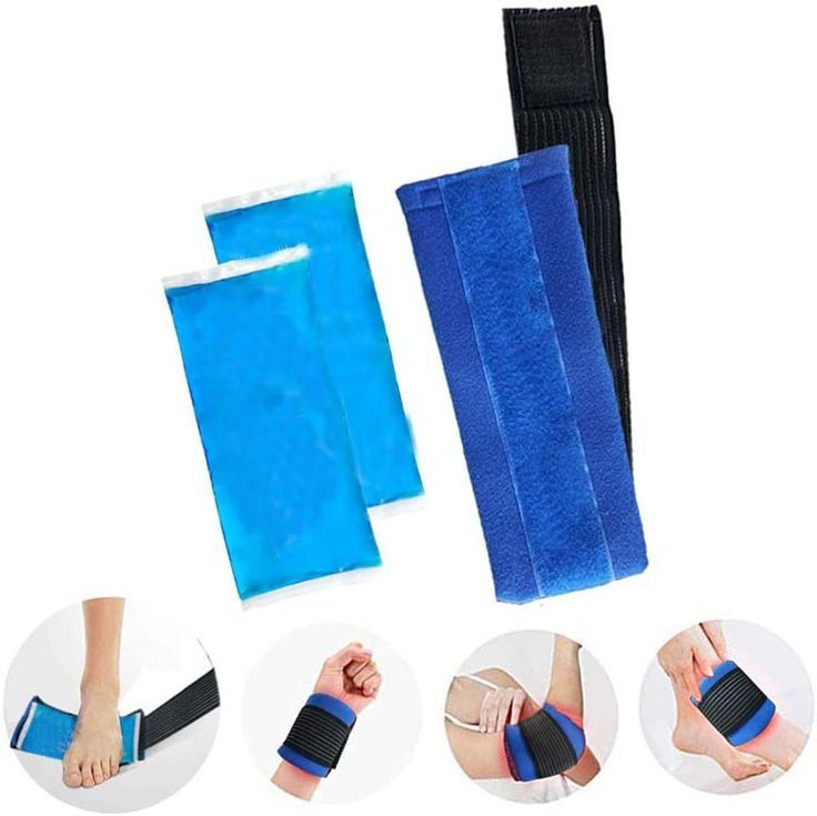 Hot Sale Breathable Elastic Caff Support Compression Hor Cold Pack for Pain and Sport Support Knee Wrap