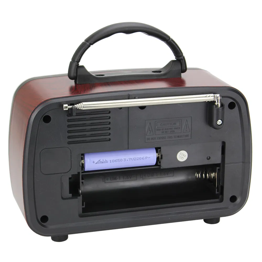 Ретро радио NS-8129BT с Bluetooth, деревянный корпус