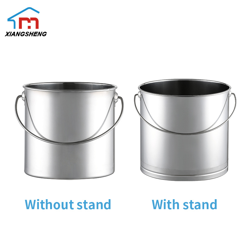 Xiangsheng High Quality Stainless Steel Ice Bucket Water Bucket Ice Cream Bucket