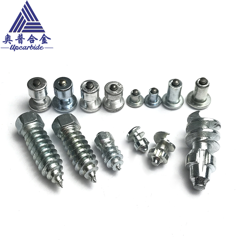 Factory Multi-Types Tungsten Carbide Anti-Skid Nail Durable High Quality Alloy Thread Tire Studs for Vehicle