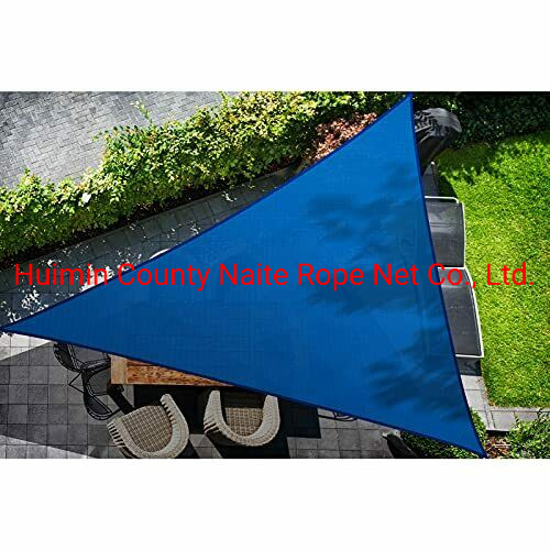 Customized LDPE Coated HDPE Sun Shade Sail Awning Fabric Cloth Screen Fence UV Block Commercial Grade for Privacy Backyard Camp Playground