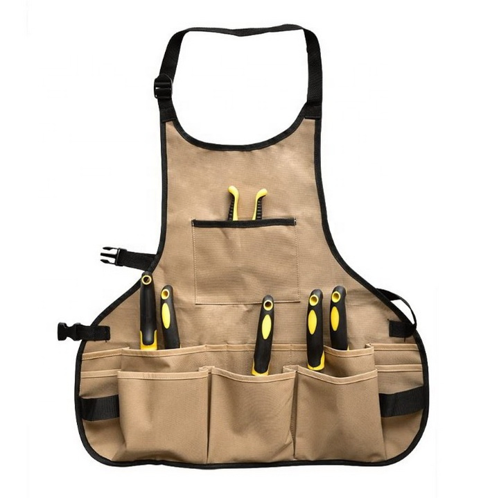 Multifunction Waterproof Wear-Resistant Oxford Cloth Gardening Garden Apron