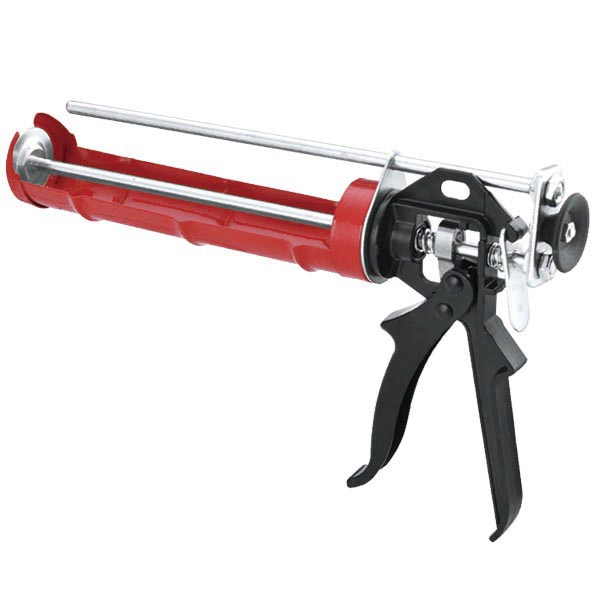 Heavy-Duty Caulking Gun with Comfort Grip - 10: 1 Thrust Ratio for Smooth Sealant Application